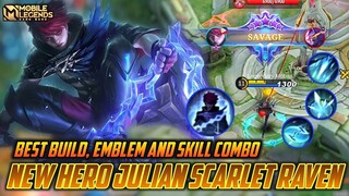 Julian Mlbb Gameplay , New Hero Julian Best Build And Skill Combo - Mobile Legends Bang Bang