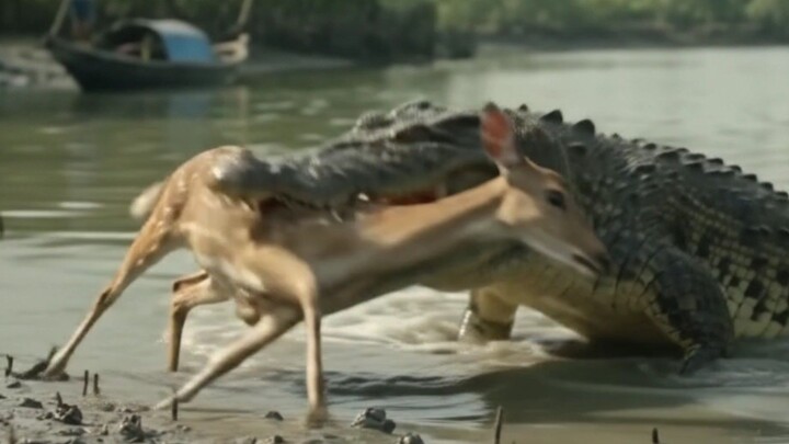 হরিণ শি/কার করা হচ্ছে