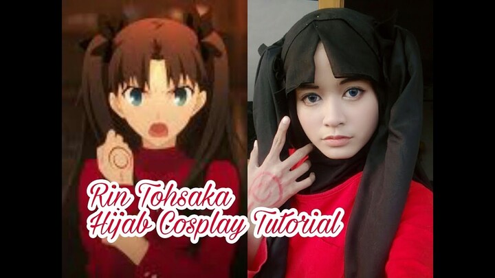 Rin Tohsaka Hijab Cosplay Tutorial