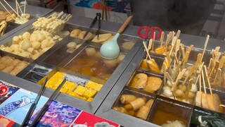 Cuộc sống ở Trung Quốc_ Tượng cầu Quan Âm ở Trùng Khánh_ Ăn bạch tuột nướng