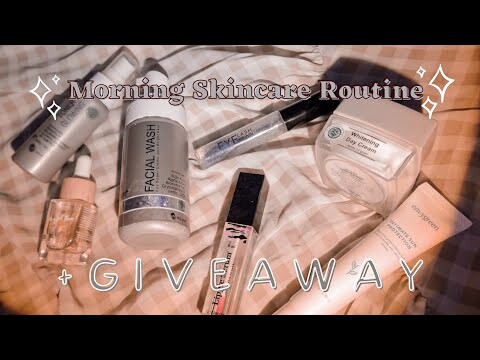 Update Morning Skincare Routine + GIVEAWAY !! | Ayu Rahayu