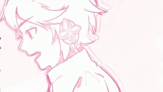 [Zhi Miao] I was confessed?! [Genshin Impact Haiwei Zhi Miao Handwritten]