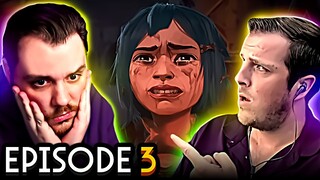 The Base Violence Necessary for Change | Arcane Episode 3 REACTION | Group Raction