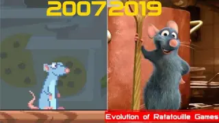 Evolution of Ratatouille Games [2007-2019]
