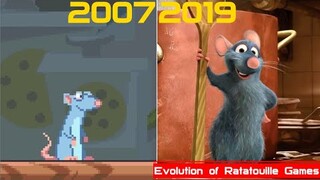 Evolution of Ratatouille Games [2007-2019]