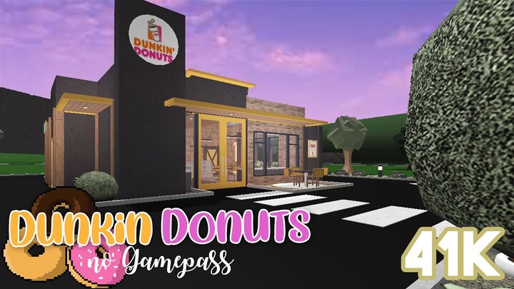 Dunkin Donut (No Gamepass) | Bloxburg Builds