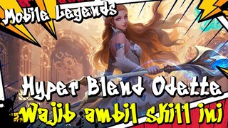 DUAL STUN SKILL EMANG GA ADA OBAT ODETTE MOBILE LEGENDS MLBB