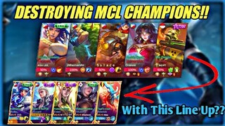 TROLL PICK DESTROYS MCL CHAMPS😆!! | MLBB (EP-1 GAMEPLAY)