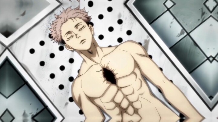 itadori hampir mati untung ada skuna☠️