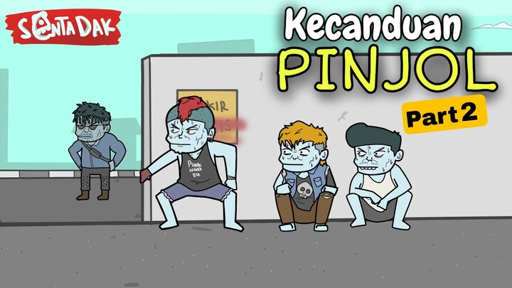 Ketika Pengangguran Kecanduan Pinjol Part 2 (Animasi Sentadak)