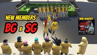 MGA BAGONG MYEMBRO NG SG (MAY MGA UMIYAK) | GTA V RP