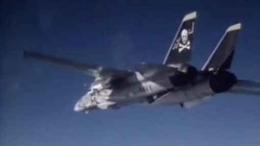 F-14 Tomcat vs MiG-23 Dogfight