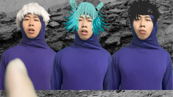 Versi abstrak Jujutsu Kaisen