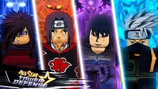 The Ultimate Susanoo Team vs All Star Tower Defense | Roblox