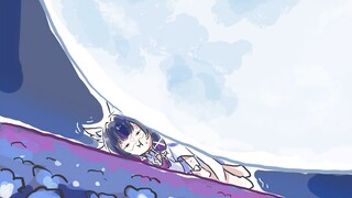 【心脏弱真君】少女：月亮要坠下来了~~救我！！！！！！