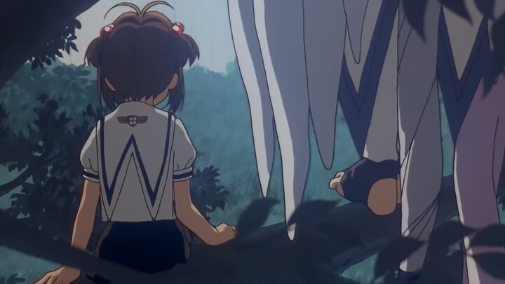 It's not that he doesn't love Sakura, it's just that his love is reserved and deep