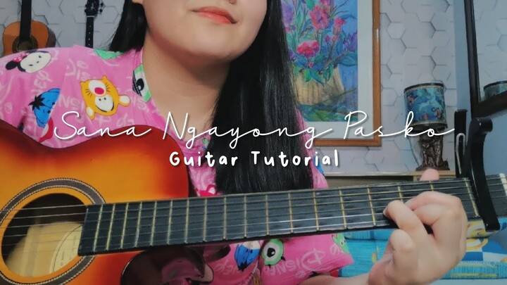 Sana Ngayong Pasko - Ariel Rivera | Guitar Tutorial