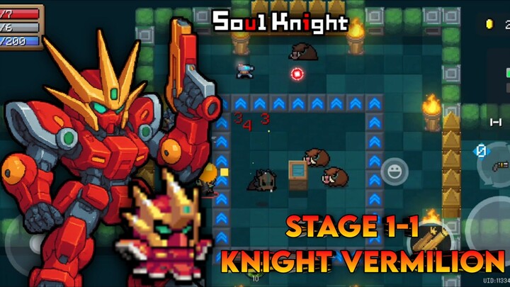 Knight || Cobain Skin Gundam Di Game Ini || Stage 1-1 - Soul Knight