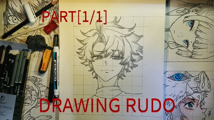 DRAWING RUDO VERSI DEWASA (ANIME GACHIAKUTA) PART[1/1]