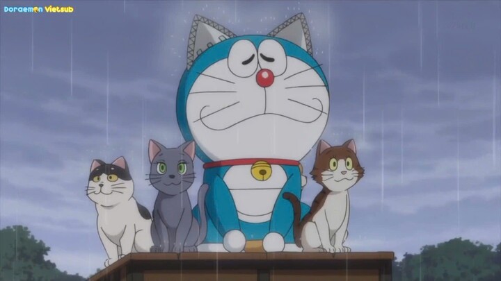 [Vietsub] Doraemon tập 865: Mình muốn gặp bé mèo đó & Xe cảnh sát bảo vệ chính nghĩa