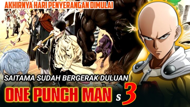 ONE PUNCH MAN Season 3 Episode 8 - Hari Penyerangan Dimulai_ Saitama Sudah Berge