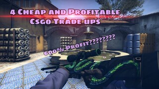 4 PROFITABLE TRADE UPS UNDER $5 TRADE UPS #6| CSGO Trade-ups 2020