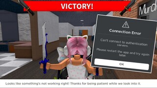 Murder Mystery 2 Funny Gameplay BECAUSE ROBLOX IS DOWN..