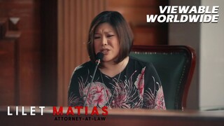 Lilet Matias, Attorney-At-Law: Ang paglilitis sa kasong hawak ni Lilet (Episode 28)