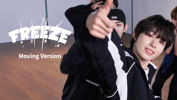【KickFlip】 "FREEZE" Dance Practice Video (Moving ver.)