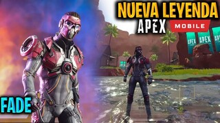 ¡NUEVA LEYENDA FADE! EXCLUSIVA DE APEX LEGENDS MOBILE - HABILIDADES Y COMO SE VE EN JUEGO