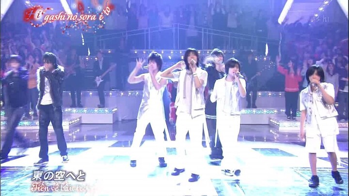 [Vietsub+Kara] Shounen Club 2008.04.08 Ultra Music Power Ballad - Hey! Say! JUMP