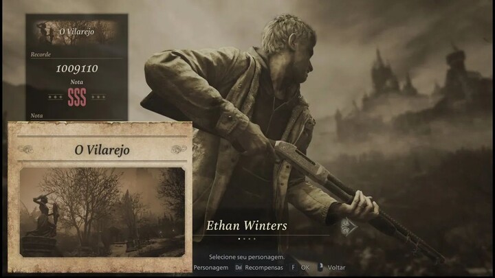 Resident Evil Village Mercenaries - Ethan - The Village SSS