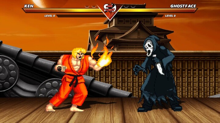 Ken vs Ghostface - High level insane fight 🔥