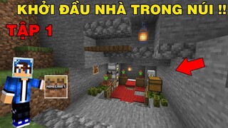 SINH TỒN MINECRAFT TRIAL | Tập 1 | Làm Nhà Khởi Đầu Trong Núi Đá Tuyết..!!
