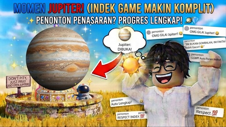 Akhirnya Dapetin Jupiter! Hampir Lengkap Semua!