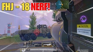 THE FHJ-18 GOT NERF! | COD MOBILE