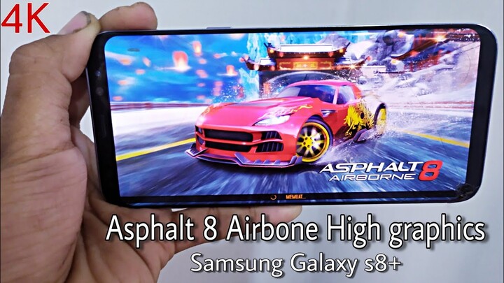 Asphalt 8 test on samsung galaxy s8 plus high graphics 2021
