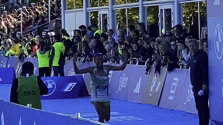 Every time Daxia waits for me at the finish line, that’s what keeps me going.