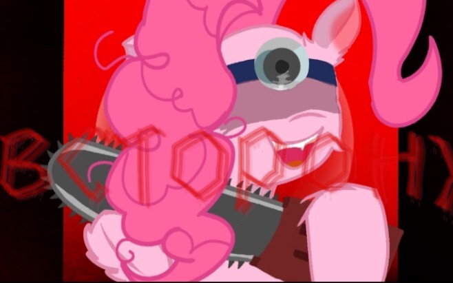 Tulisan tangan/animasi MLP】Darkness (Pinkie/Pinkka)-Trypophobia