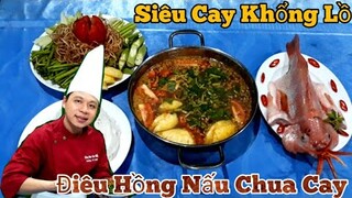 Hướng Dẫn Làm Món " Lẩu Cá Điêu Hồng Nấu Chua Cay √ Chỉ Trong 30 Phút
