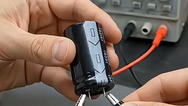 What Happens If You Plug a Capacitor into AC? 🔌💥 #shorts #diy #homemade