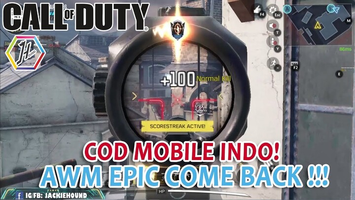 AWP jack EPIC comeback call of duty mobile indonesia