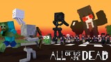 Minecraft, All of us are dead! (Zombie Apocalypse) - Monster School
