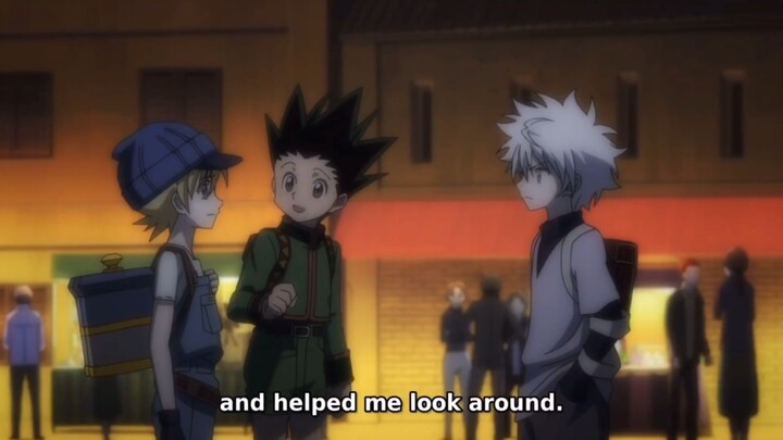 Killua being jealous for 4 minutes and 14 seconds