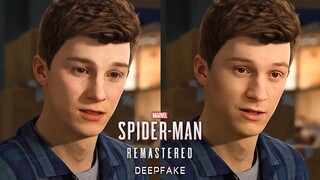 Tom Holland as Peter Parker in Marvel's Spider-Man Remastered [ Deepfake ]