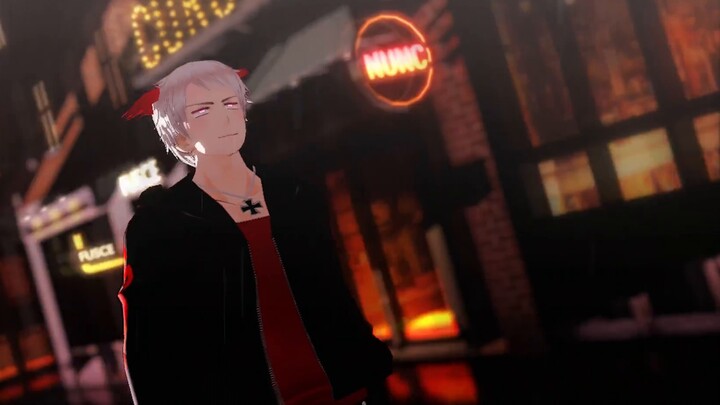 [MMD]วิดีโอวันเกิดของกิลเบิร์ตใน <APH>|<Blood Sweat & Tears>