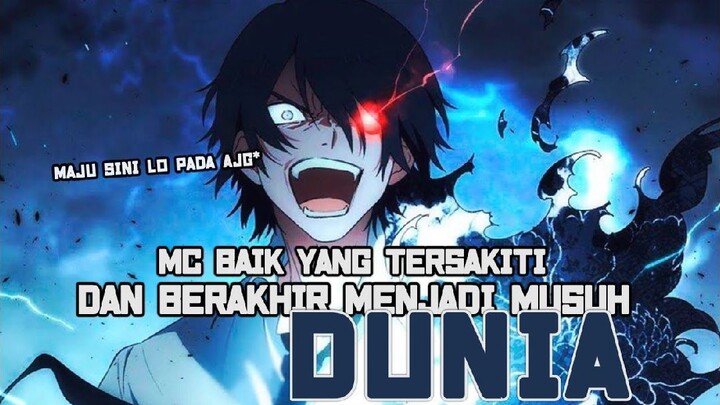 10 Anime Dengan MC Yang Menjadi Main VILLAIN/PENJAHAT Dan Memiliki Kekuatan OVERPOWER!