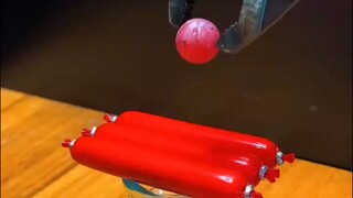 Hot Metal vs. Mini Sausages!