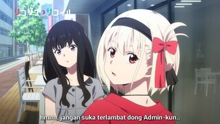 Lycoris Recoil Episode 4 - Kencan bareng Chisato dan Takina ..