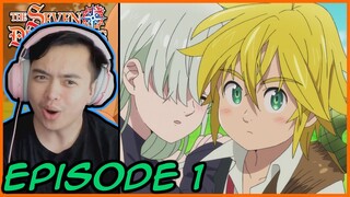 Meliodas THE Dragon Sin! Seven Deadly Sins Episode 1 Reaction